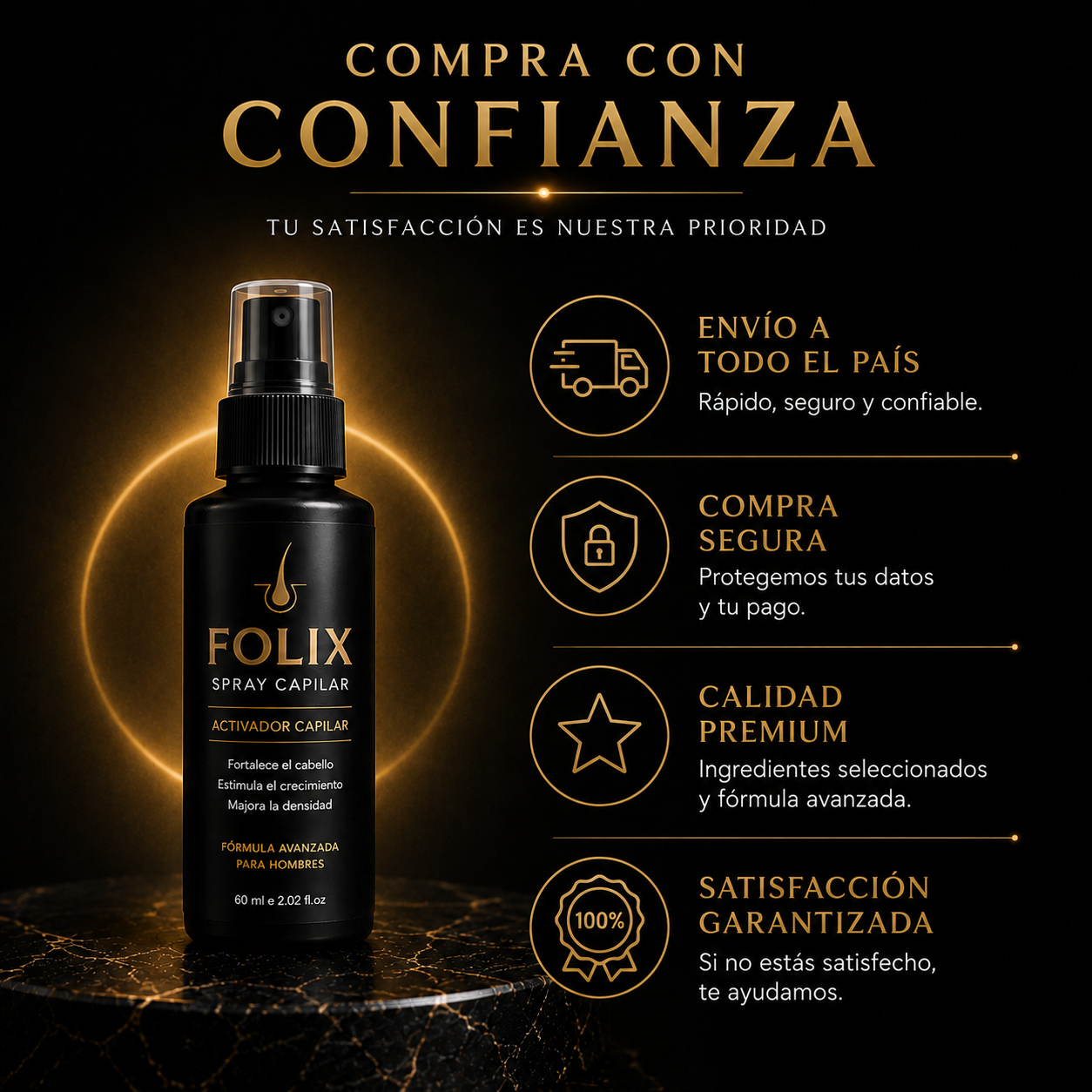 Folix™ Spray Capilar Revitalizante